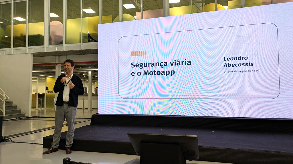 Leandro Abecassis, diretor de negócios da 99 (Imagem: Bruno De Blasi/Canaltech)