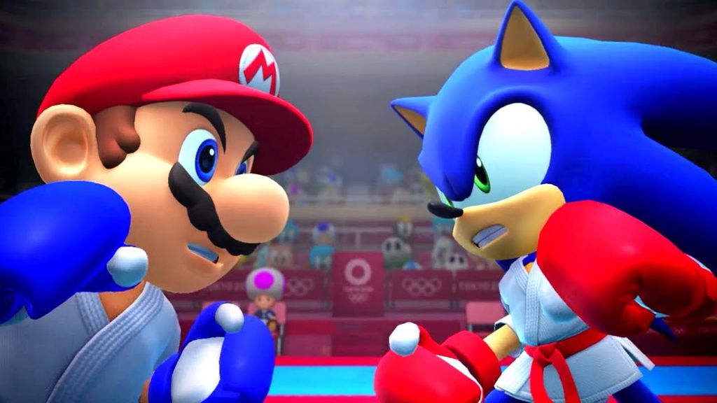 Imagem de Mario e Sonic