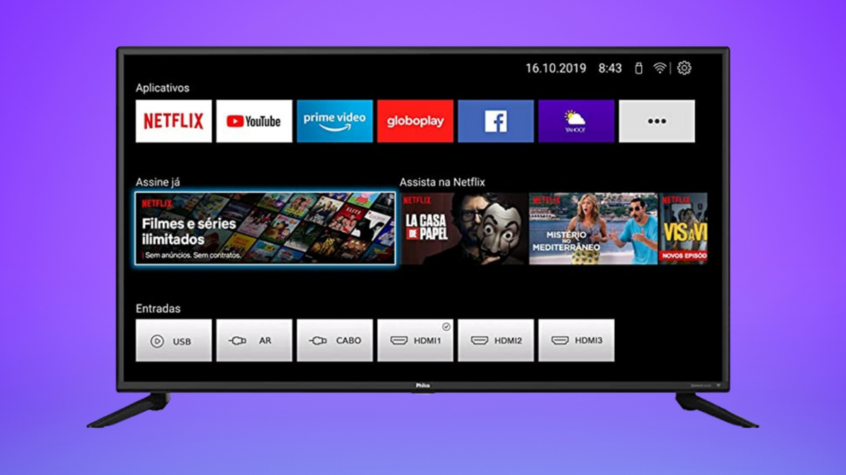 Como instalar jogos e apps  Android TV 32” a 50” 