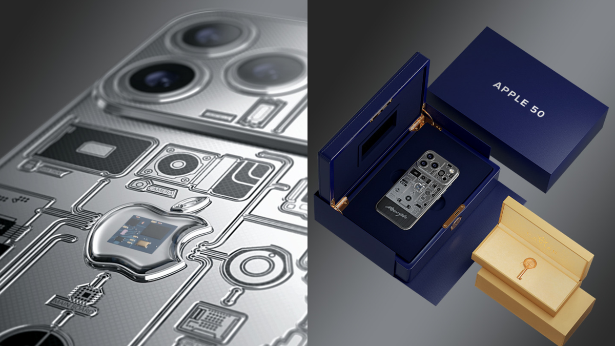 iPhone 17 Pro de Luxo da Caviar Chega com Pedaço do iPhone Original por Mais de R$ 50 Mil