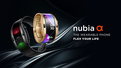MWC 2019 | Nubia revela o Alpha, um híbrido de smartphone e pulseira fitness