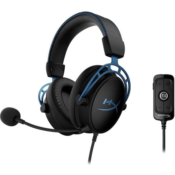 Headset Gamer HyperX Cloud Alpha S Azul, Som Surround 7.1, Drivers 50mm, USB, P3 - 4P5L3AA [PREÇO EXCLUSIVO]