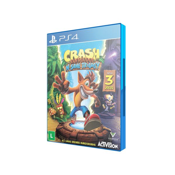 Crash Bandicoot - N Sane Trilogy para PS4 - Activision PS4