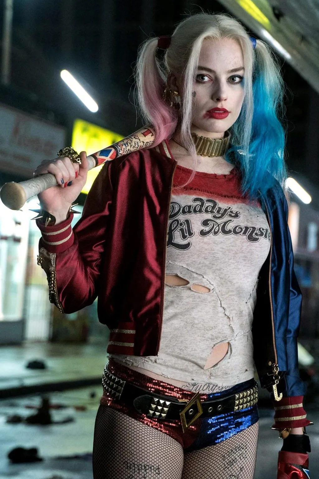 Harley Quinn, ou Arlequina, imortalizada na pele de Margot Robbie nos filmes da DC, ficou na ponta (Imagem: Reprodução/Warner Bros)