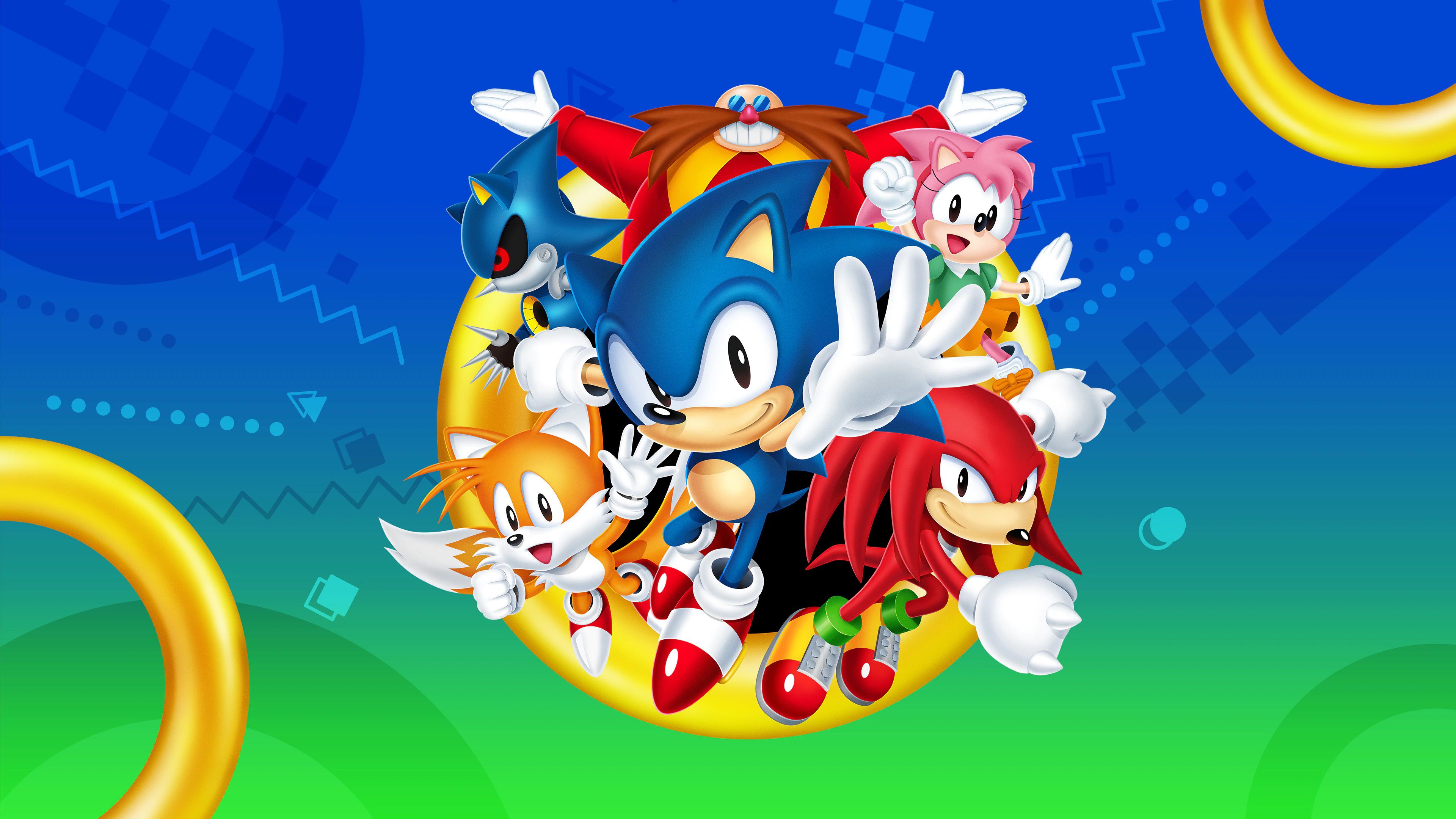 Sonic Mania gameplay :Conferindo a historia dos 3 personagens