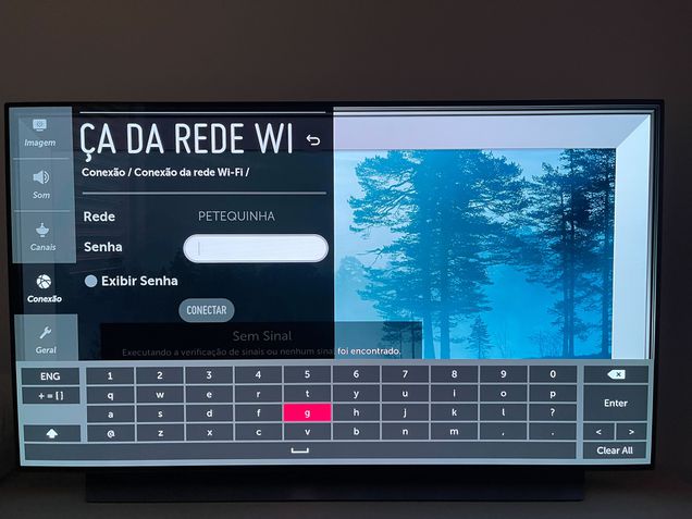 Como conectar Wi-Fi na TV LG?