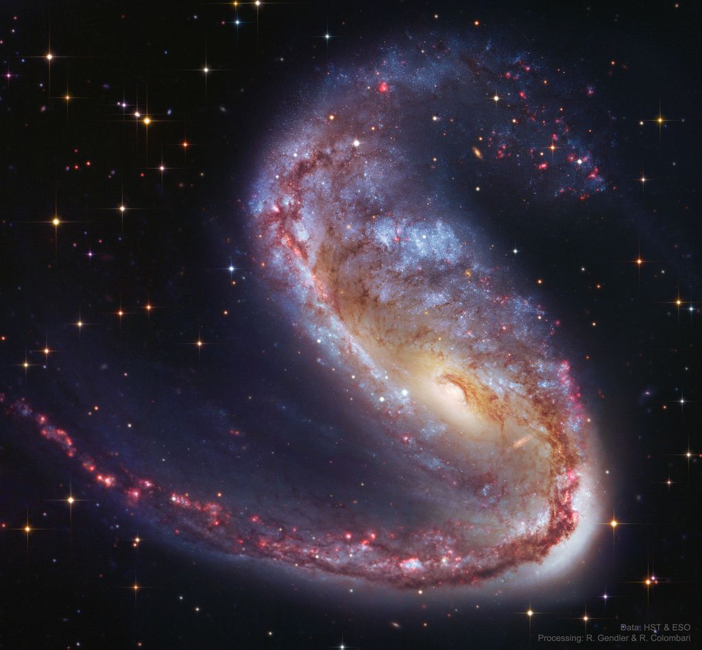 Imagem: Robert Gendler/Roberto Colombari/Hubble/ESO