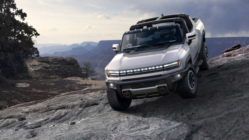 Hummer EV e BrightDrop 600 EV