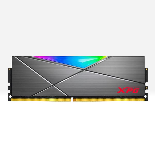 Memória XPG Spectrix D50, RGB, 8GB, 3200MHz, DDR4, CL16, Cinza - AX4U32008G16A-ST50