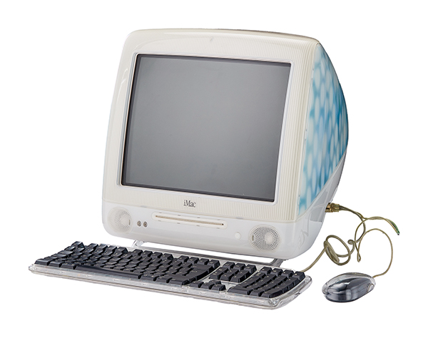 iMac G3 Blue Dalmatian