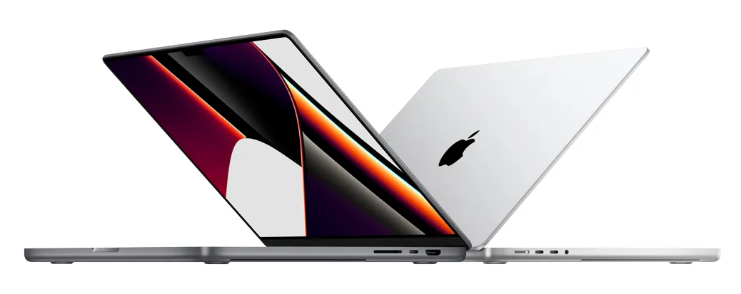 Novo MacBook Pro de 14" e 16" deve manter design de 2021, mas apostando em especificações mais parrudas e novos processadores M2 Pro e M2 Max (Imagem: Reprodução/Apple)