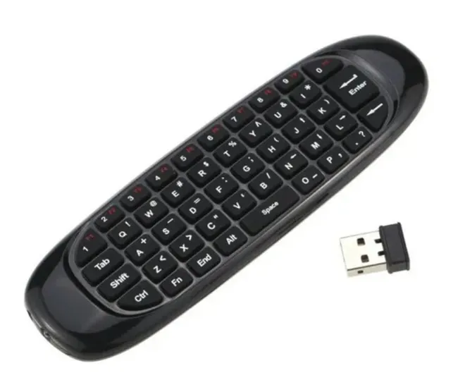 Controle teclado é mais ergonomico e diminuto (Imagem: Divulgação/ Mercado Livre)