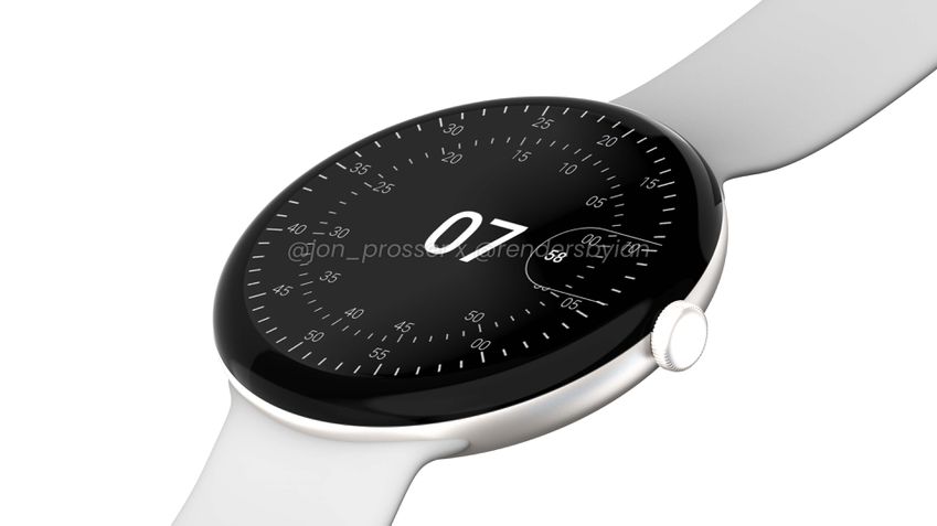 Google Pixel Watch renders