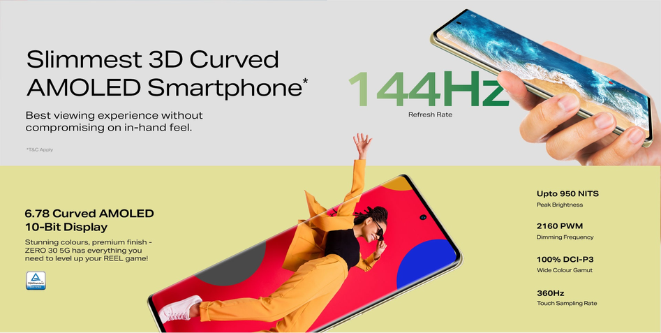 Infinix Zero 30 5G será vendido em duas cores e terá câmera frontal de 50 MP