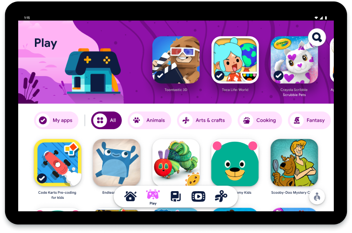 Android Kids Space