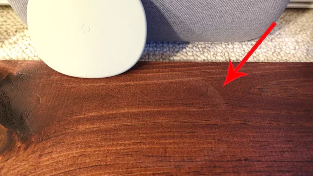 Google Home Max também deixa manchas brancas em móveis de madeira