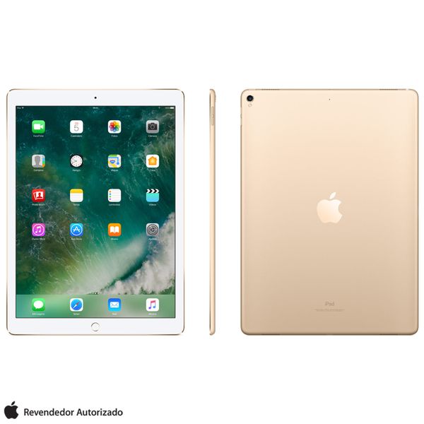 iPad Pro 2° Geração Dourado com Tela de 12,9”, Wi-Fi, 512 GB - MPL12BZ/A [À VISTA]