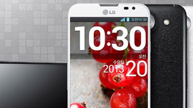 LG revela primeiras imagens do Optimus G Pro com display curvo de 5,5 polegadas