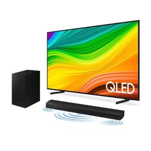 Smart TV 50" QLED 4K 50Q60D 2024 + Soundbar HW-B550/ZD - Samsung