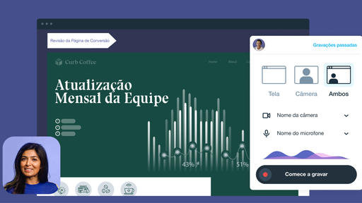 Como usar o recurso "Gravar a Tela" do Vimeo