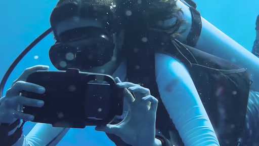 Galaxy S21 Ultra mergulha nas Maldivas com o Nat Geo e registra belas imagens
