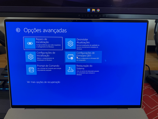 Configuração Secure Boot
