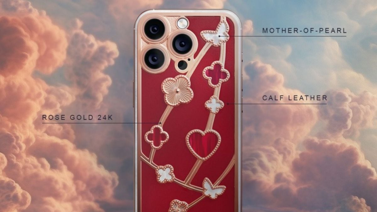 iPhone 16 Pro ganha edição "Valentine" com acabamento em ouro; veja imagens