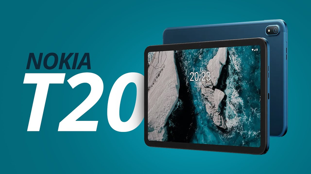 Nokia T20: um tablet com muita bateria [Análise/Review]