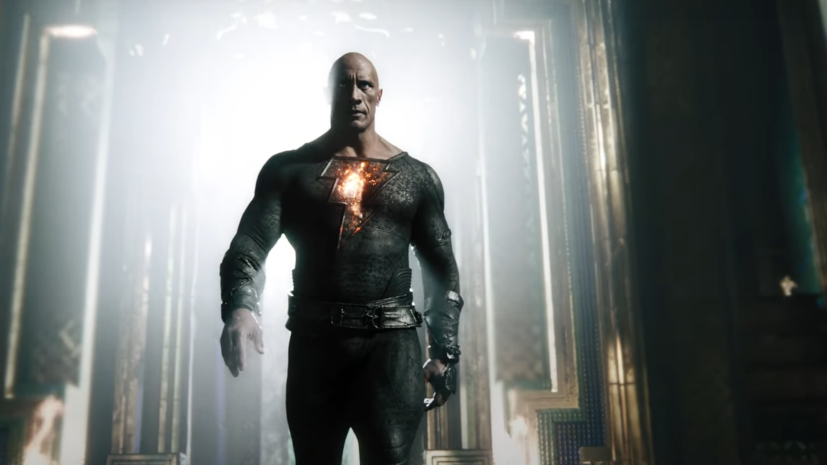 Adão Negro  Dwayne Johnson revela arte oficial e data de lançamento do  filme