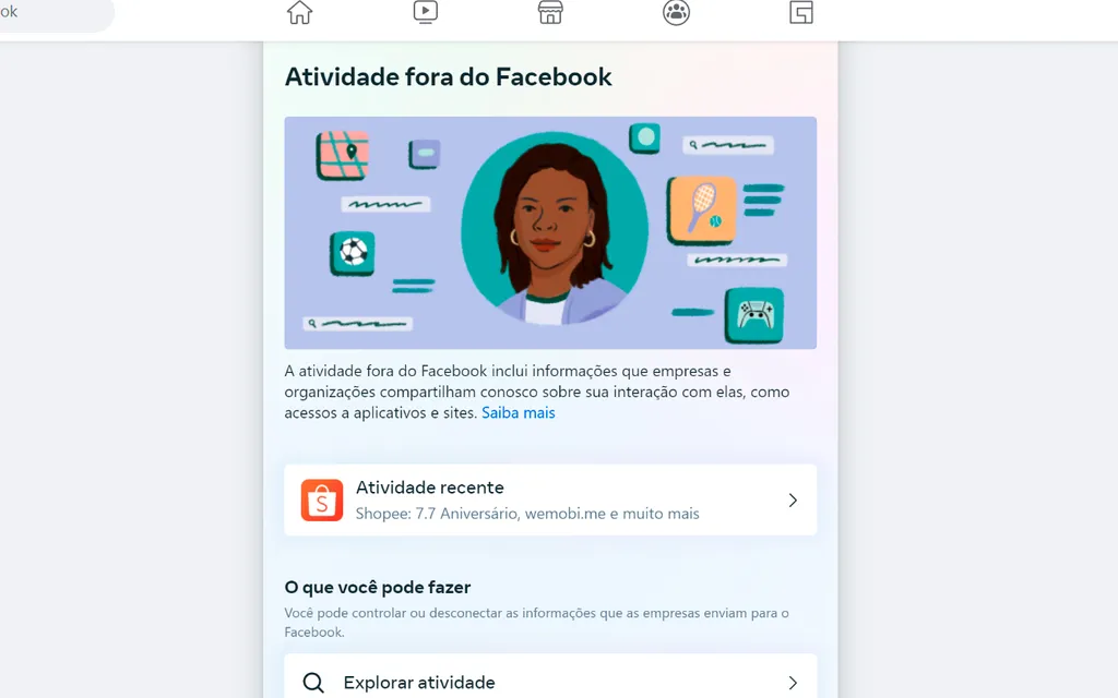 Confira apps e sites com informações do seu perfil do Facebook (Captura de tela: André Magalhães)