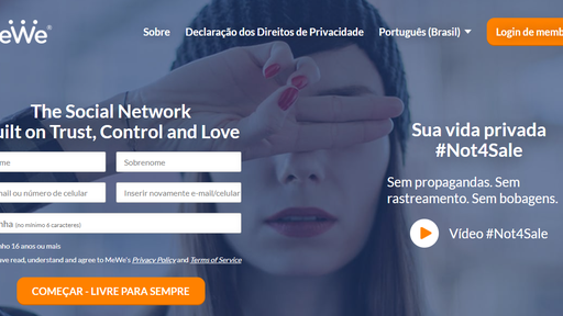 Como usar a rede social MeWe