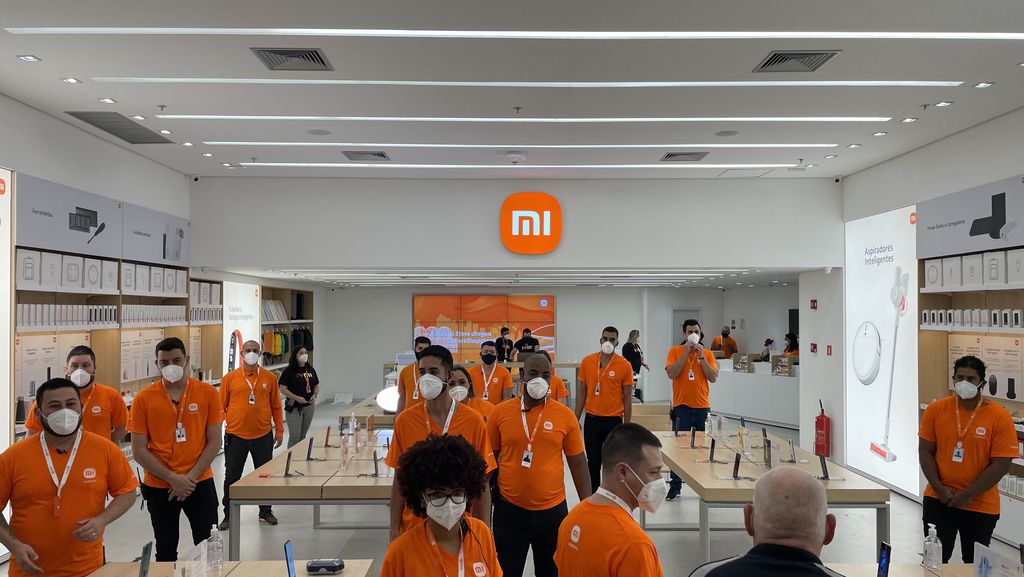 Loja da Xiaomi em Curitiba, no Paraná (Imagem: Gustavo de Lima Inacio/Canaltech)
