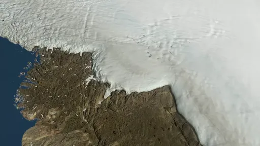 Cratera de impacto na Groenlândia é muito mais antiga do que se pensava 