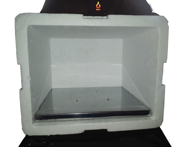 Sistema de aquecimento por indução eletromagnética da mochila da Kenti: refeições mantidas a temperatura de 80ºc (Imagem: divulgação)
