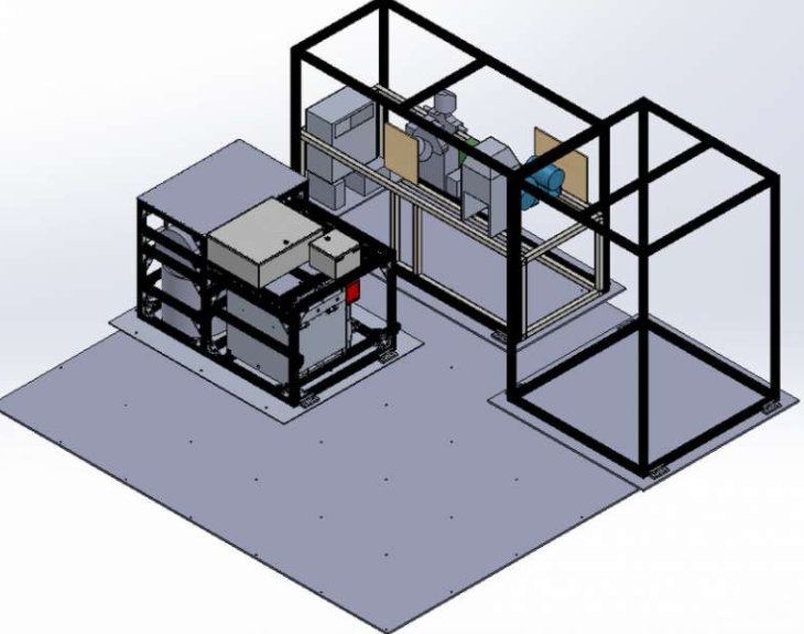 Esquema de construção da geladeira espacial (Imagem: Reprodução/Purdue University)