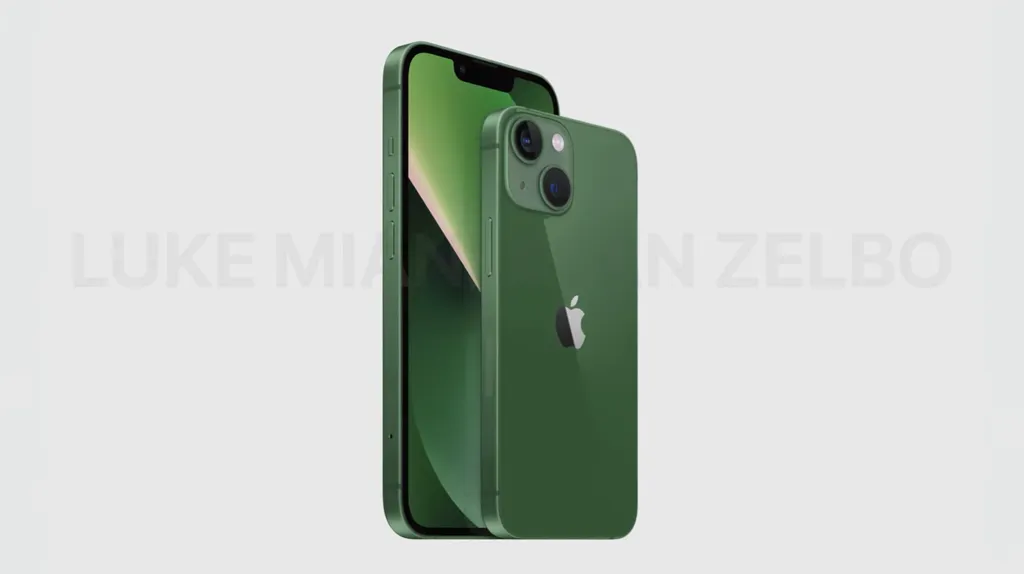 iPhone 13 e 13 Mini serão vendidos em nova cor verde (Imagem: Luke Miani/Ian Zelbo)