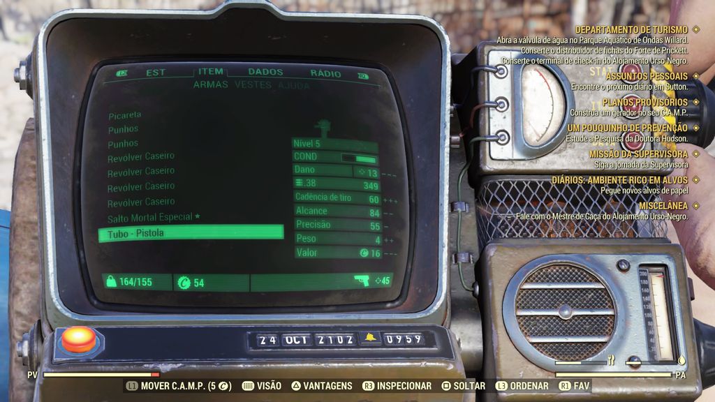 Robôs chatos e mundo aberto tedioso e cheio de bugs tornaram Fallout 76 um flop imenso (Imagem: Divulgação / Bethesda)