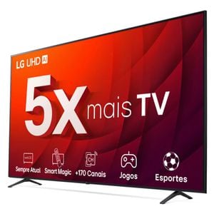 Smart TV 65" 4K LG UHD ThinQ AI 65UR8750PSA HDR Bluetooth Alexa Google Assistente Airplay2 3 HDMI | CUPOM + PIX