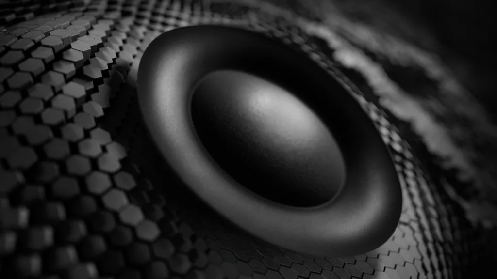 Os drivers são os maiores destaques do noo headset da Logitech, por utilizarem diafragma de grafeno, material leve e mais resistente que entregaria melhor qualidade de áudio e som espacial aprimorado (Imagem: Reprodução/Logitech)