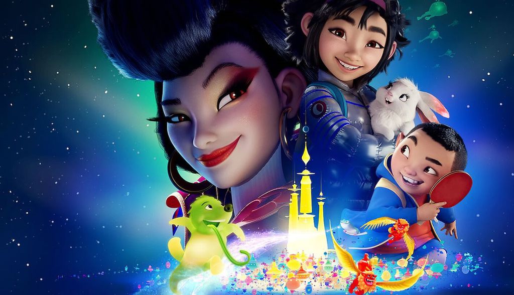 Animação A Caminho da Lua trouxe boa parte da mitologia chinesa com uma roupagem Disney (Imagem: Divulgação/Netflix)