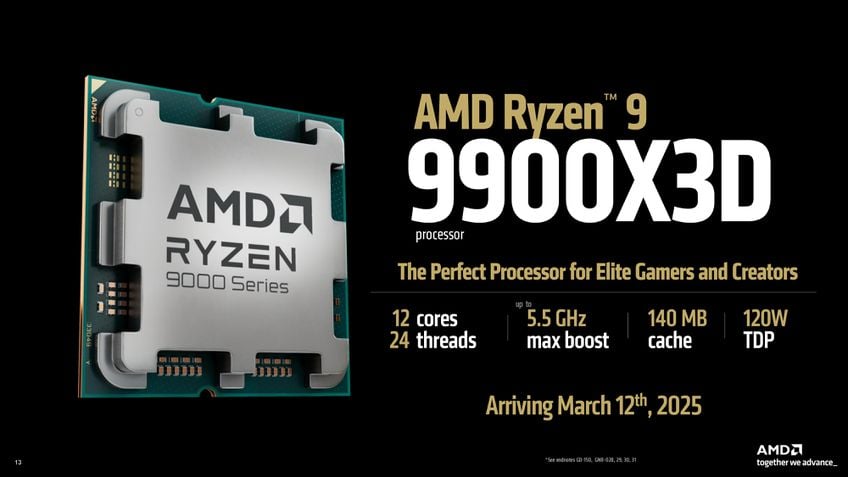 AMD Ryzen 9 9900X3D