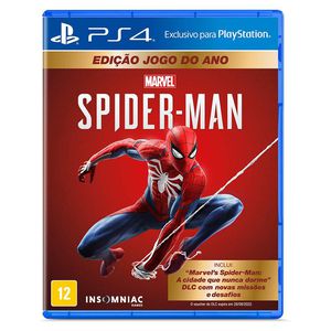 Jogo Marvel's Spider-Man - Game Of The Year Edition - PS4