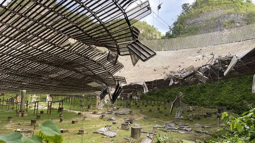 Arecibo | Radiotelescópio que busca por alienígenas é misteriosamente danificado