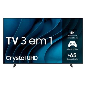 PARCELADO | Smart TV Samsung UN43CU8000GXZD Crystal UHD Tizen 4K 43" | CUPOM