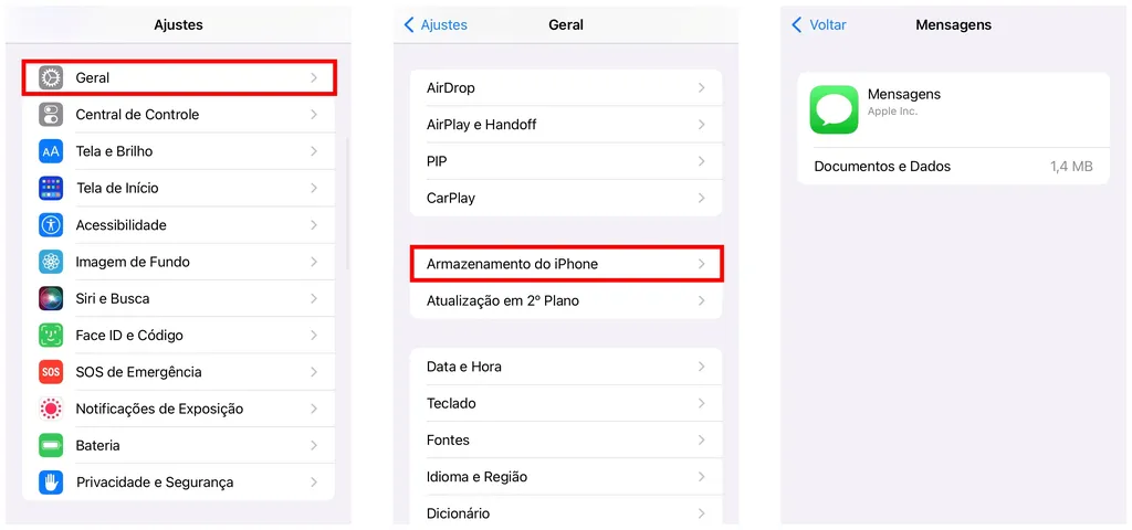 Como evitar que iMessage ocupe espaço de armazenamento do iPhone
