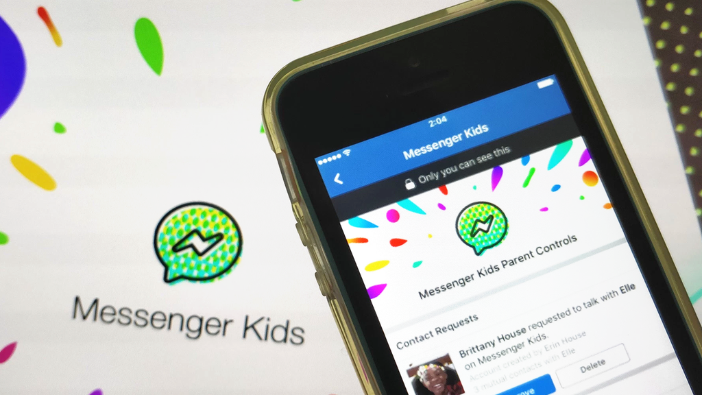 A proposta do Messenger Kids é que os pais possam autorizar usuários a conversar com seus filhos