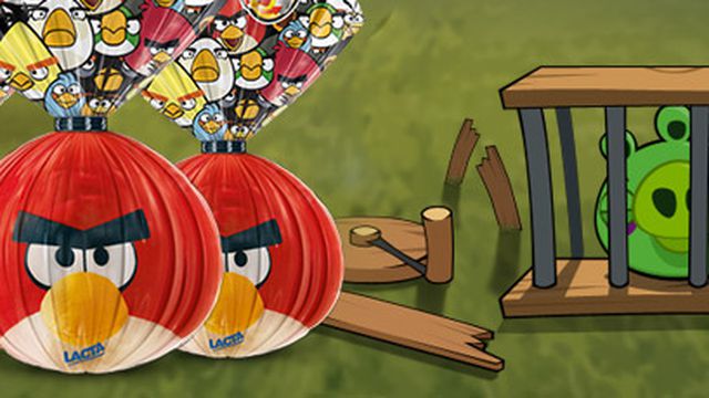 Ovos de Páscoa dos Angry Birds trazem  pelúcia dos pássaros nervosos