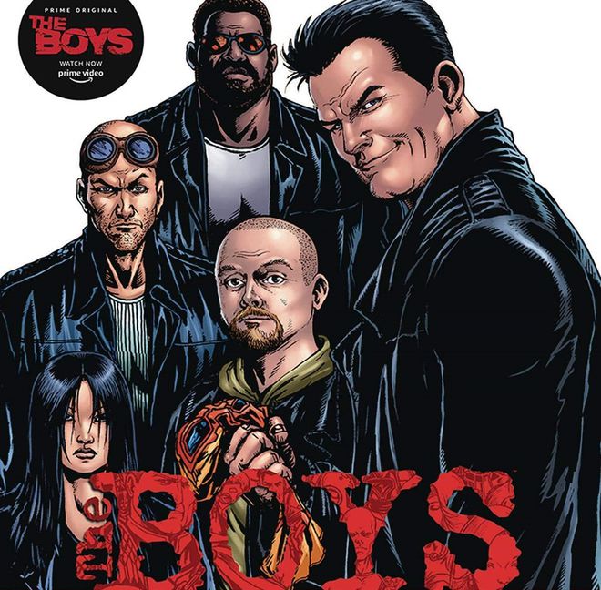 A adaptação de The Boys para a TV é bem mais suave que a versão original (Imagem: Reprodução/DC Comics)