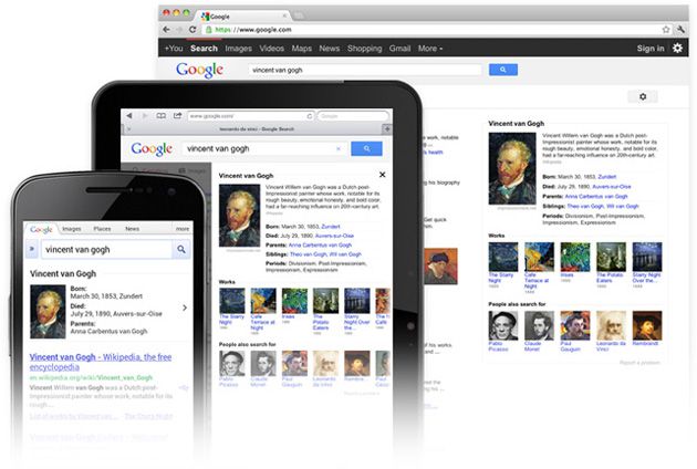 Knowledge Graph Novo sistema de buscas Google