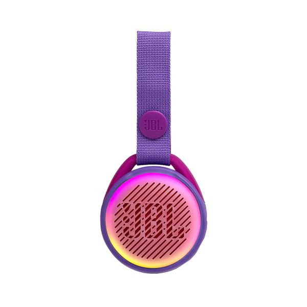 Caixa de Som JBL Pop Infantil Bluetooth Prova D' Água Recarregável 3W Rms Púrpura